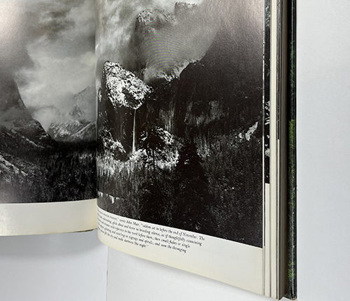 Example of a full-bleed book not ideal for edge printing.