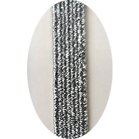 Metallic Sparkle Silver - EB023 elastic band color