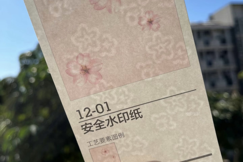 Sample of watermark