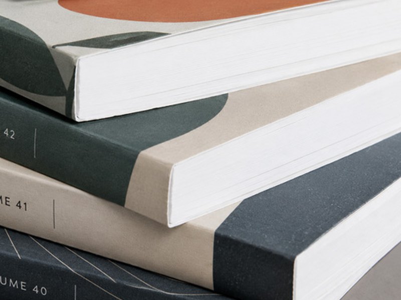 Softcover textbook printing