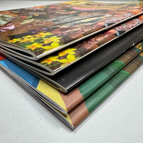 Saddle-stitch booklet