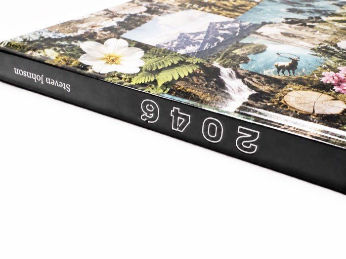 Bad board book cover setup with spine text rotated the wrong way