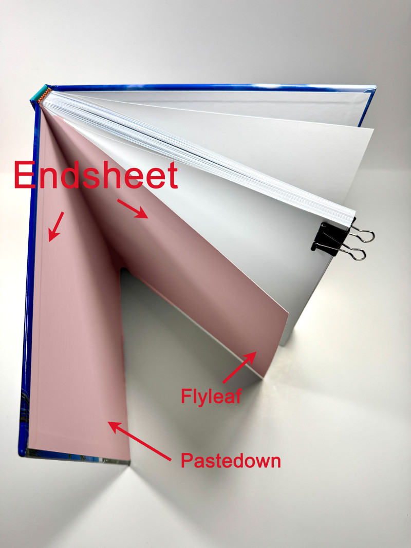 Endsheet, Pastedown and Flyleaf